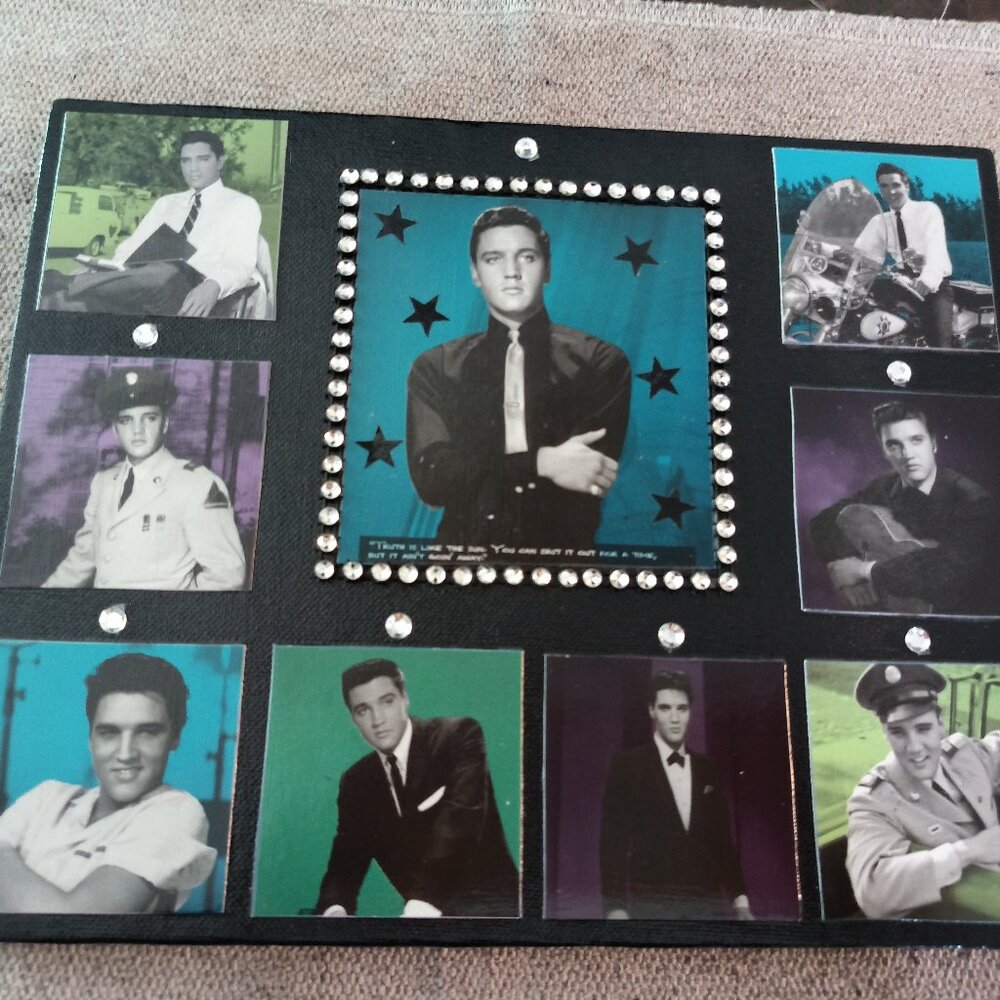ELVIS PRESLEY WALL ART ON CANVAS